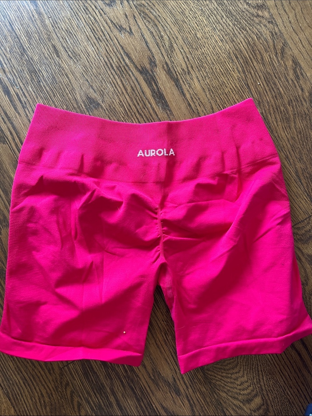 Aurola S Women's Hot Pink Seamless Bike Shorts